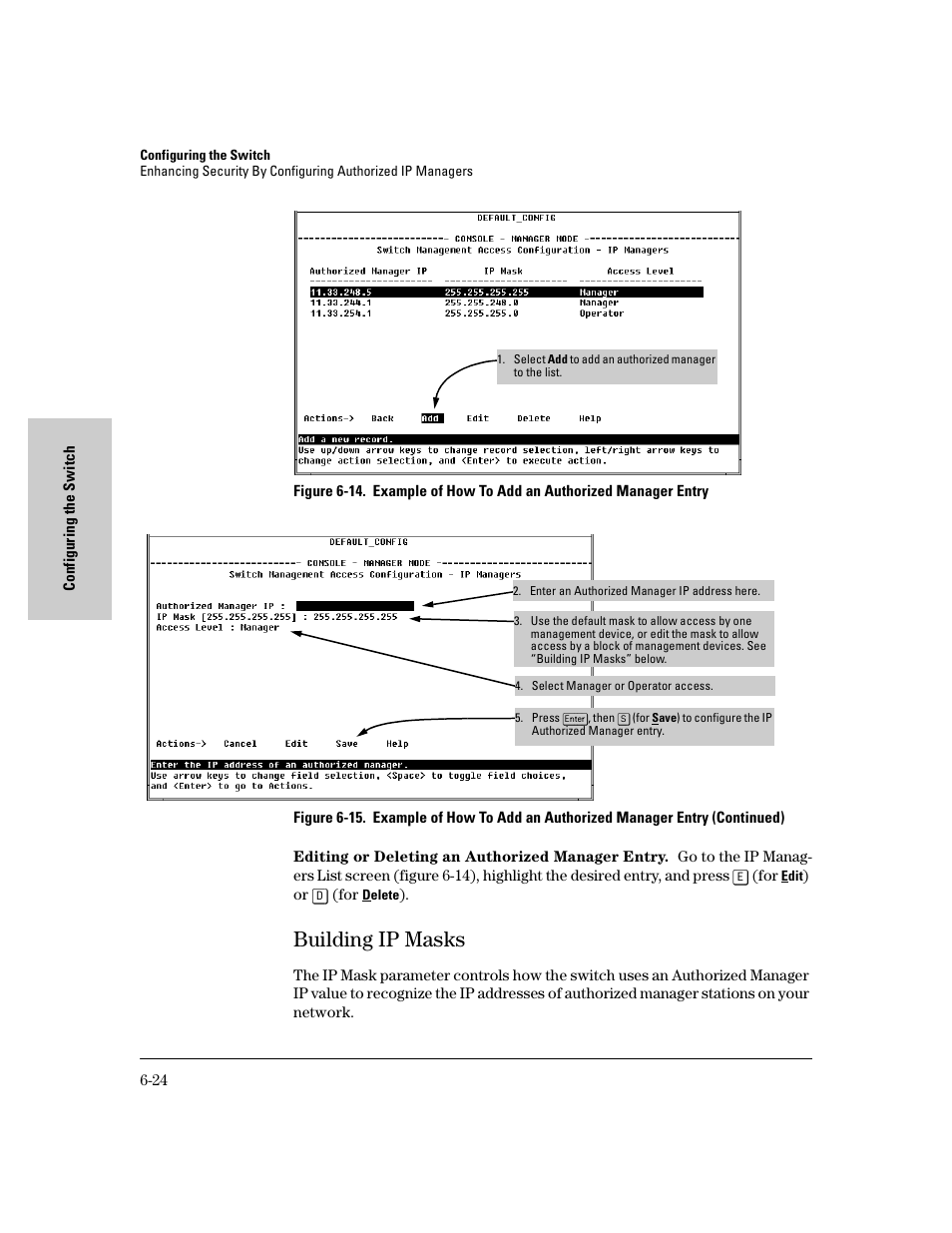 Building ip masks, Building ip masks -24 | HP 8000M User Manual | Page 100 / 304