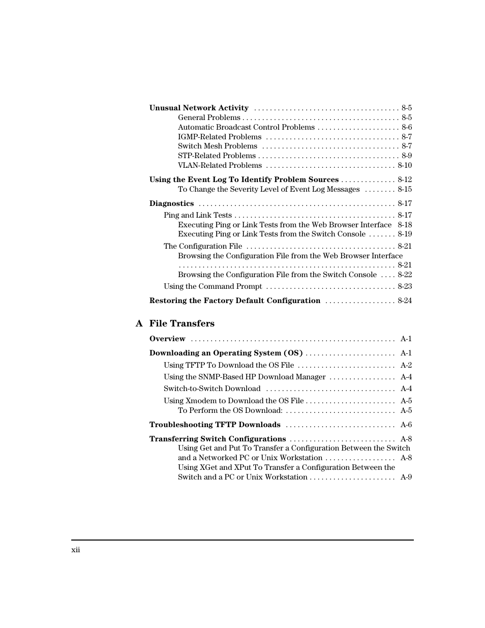HP 8000M User Manual | Page 14 / 304