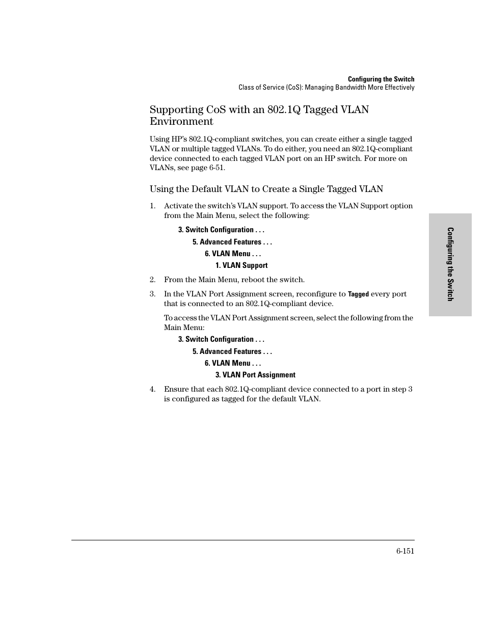 On 6-151 | HP 8000M User Manual | Page 227 / 304