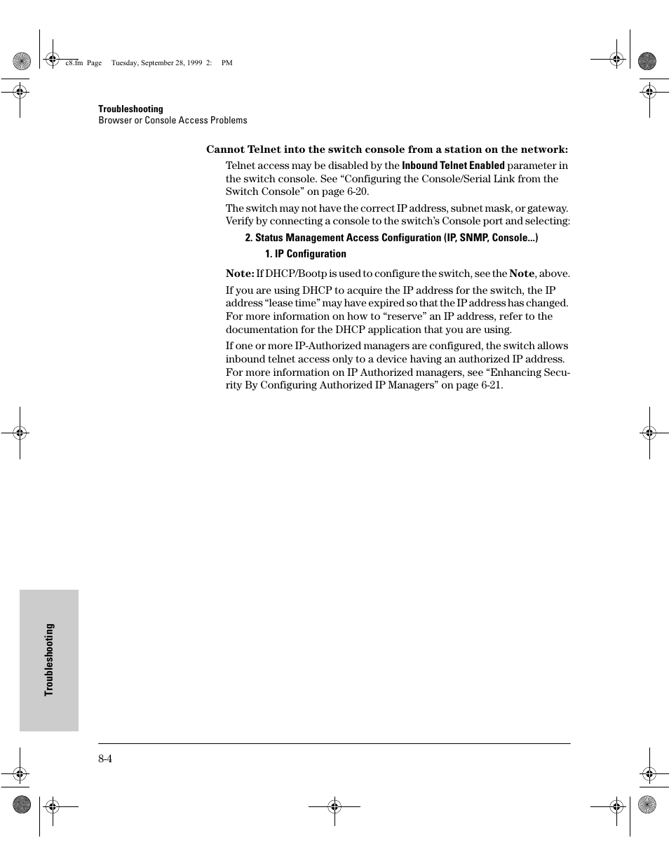 HP 8000M User Manual | Page 256 / 304