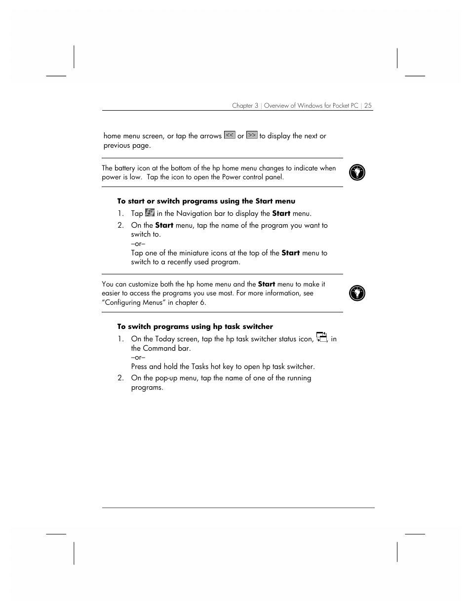 HP 560 Series User Manual | Page 29 / 172