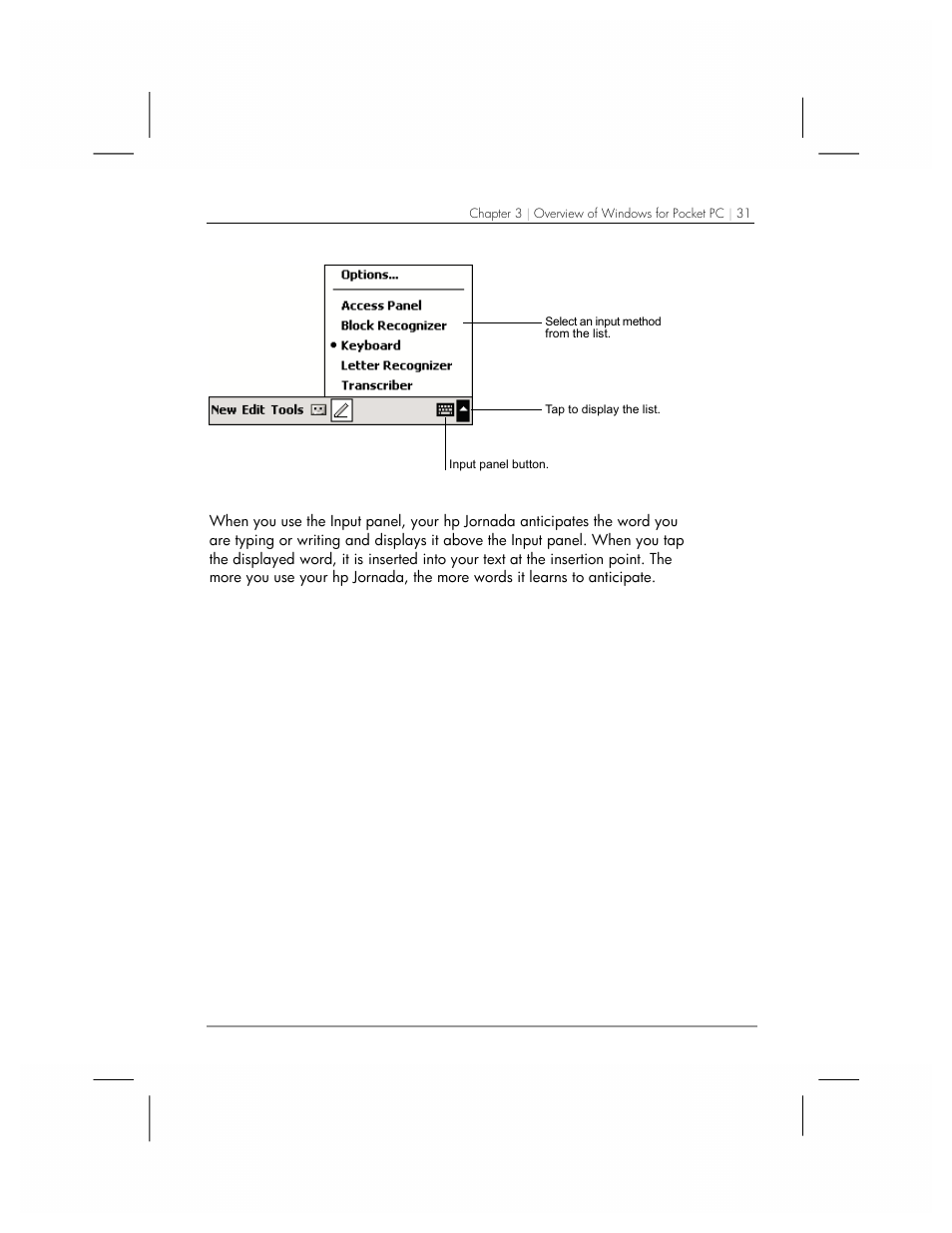 HP 560 Series User Manual | Page 35 / 172