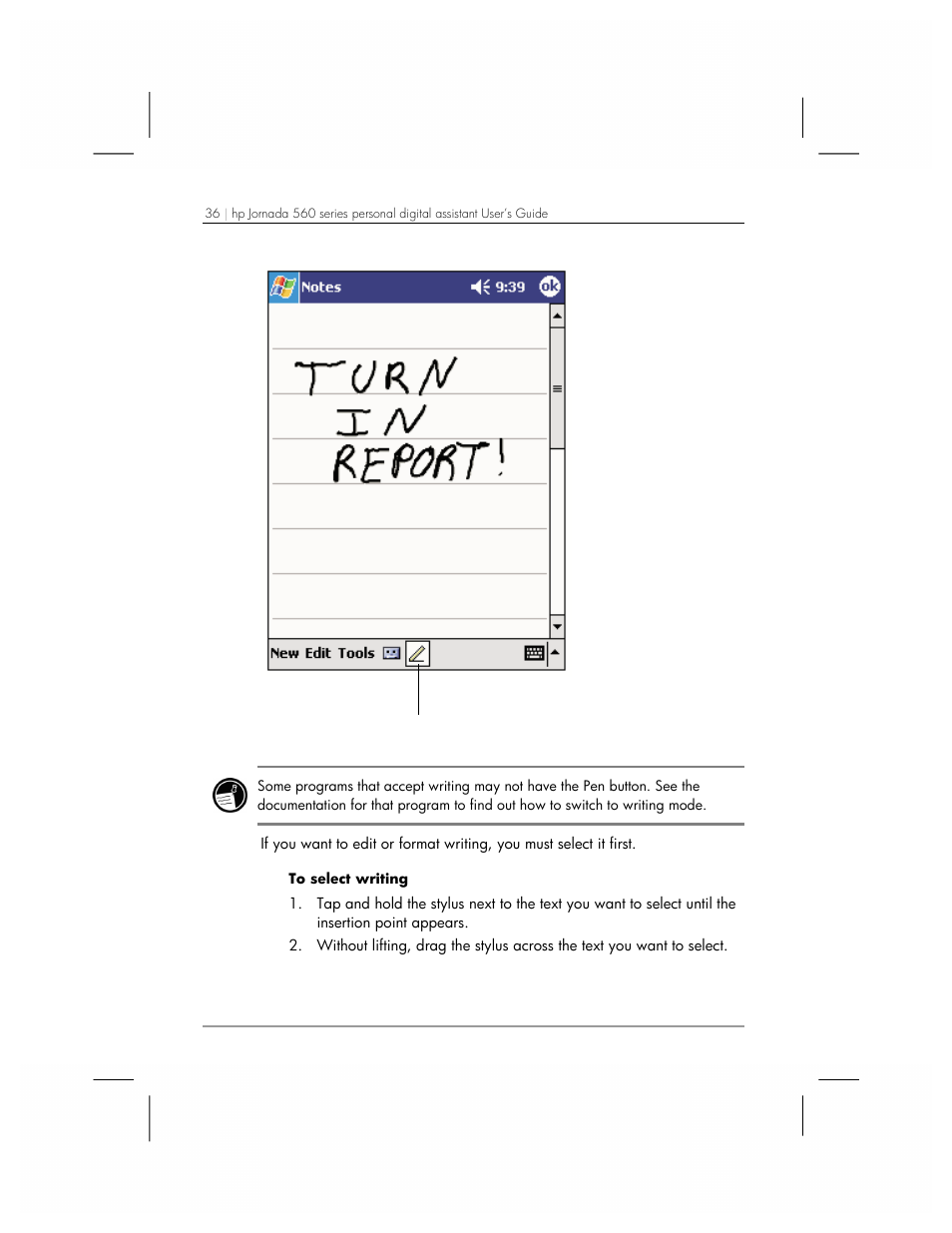 HP 560 Series User Manual | Page 40 / 172