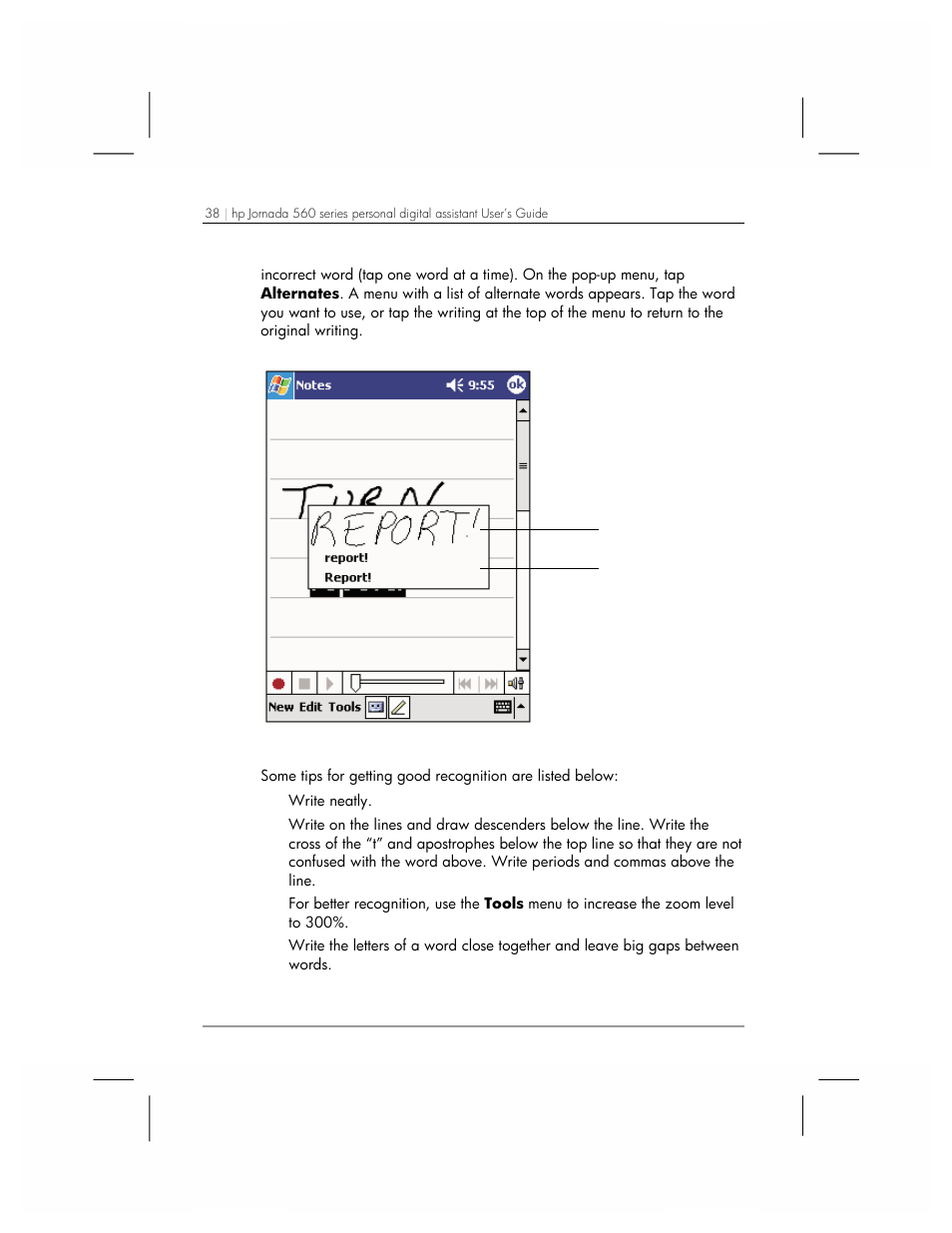 HP 560 Series User Manual | Page 42 / 172