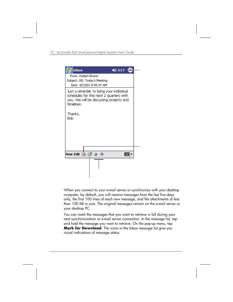 HP 560 Series User Manual | Page 76 / 172