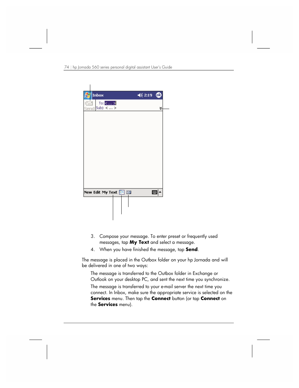 HP 560 Series User Manual | Page 78 / 172