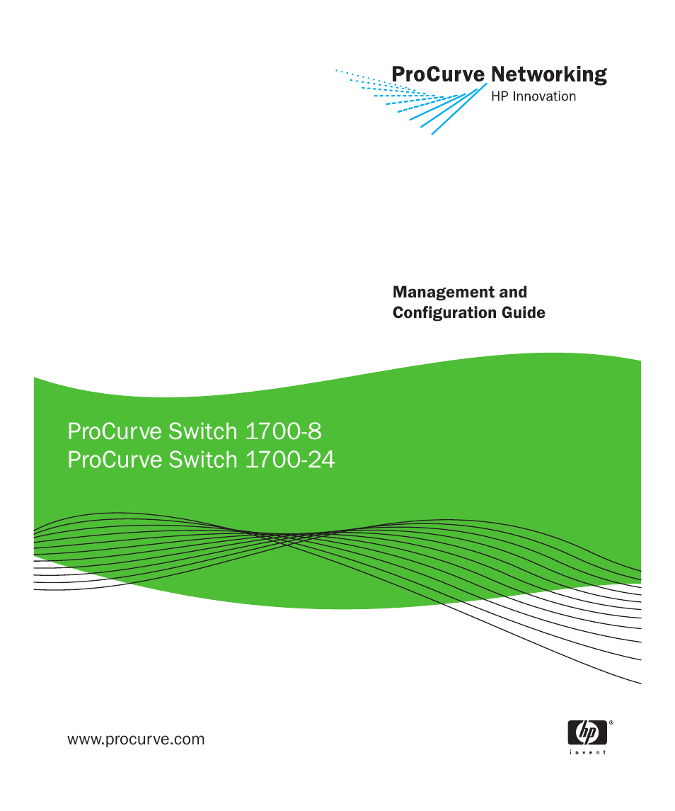 HP 1700-24 User Manual | 56 pages