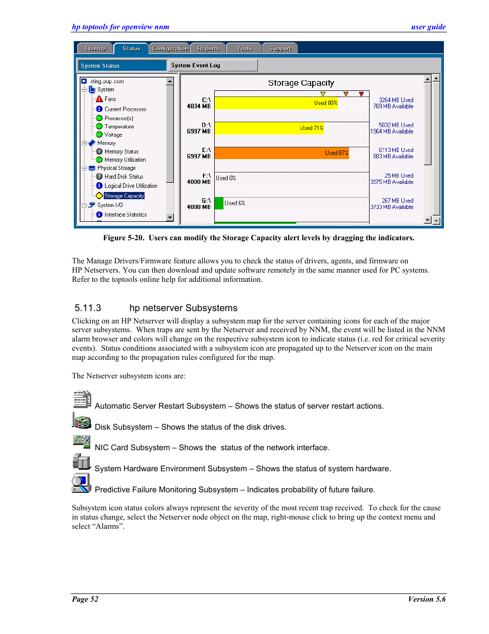 Hp netserver subsystems, 3 hp netserver subsystems | HP zl User Manual | Page 52 / 86