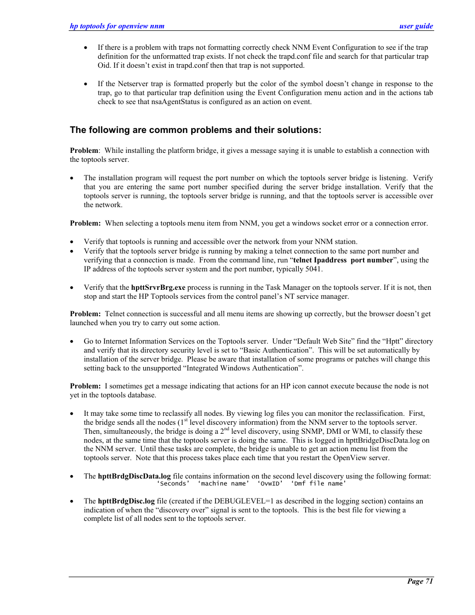 HP zl User Manual | Page 71 / 86