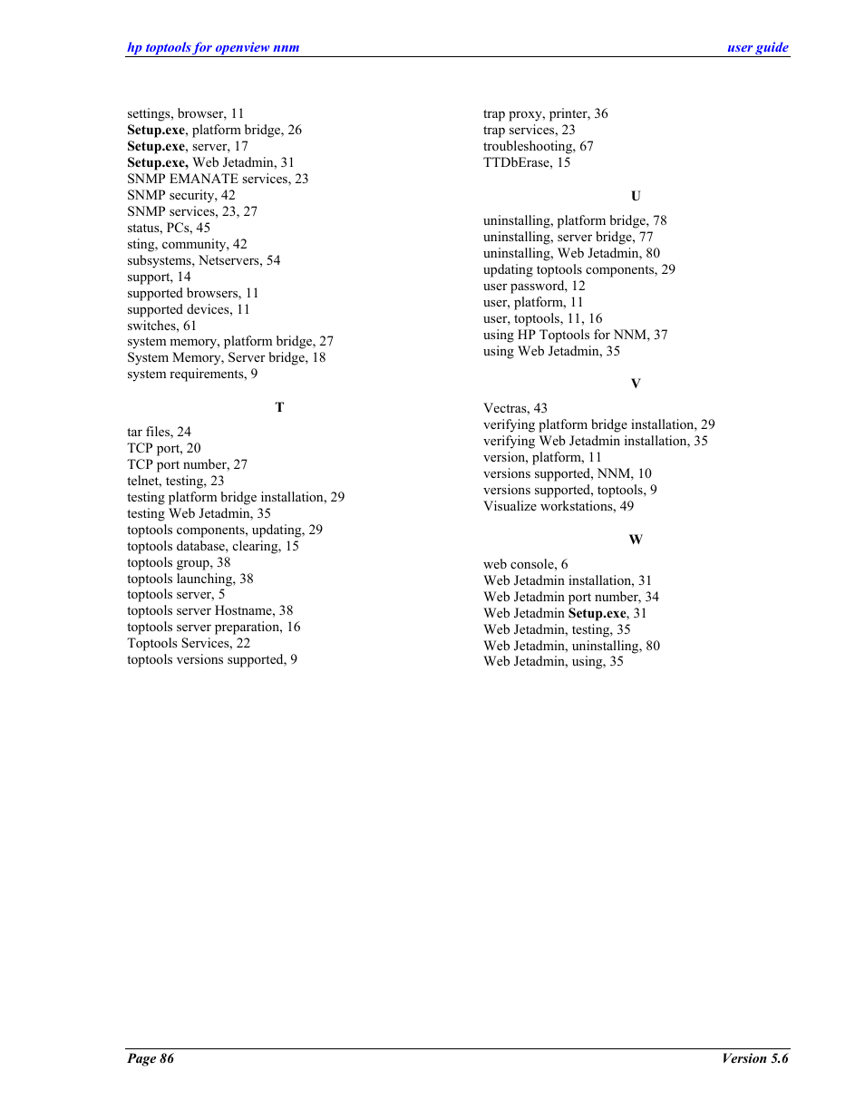 HP zl User Manual | Page 86 / 86