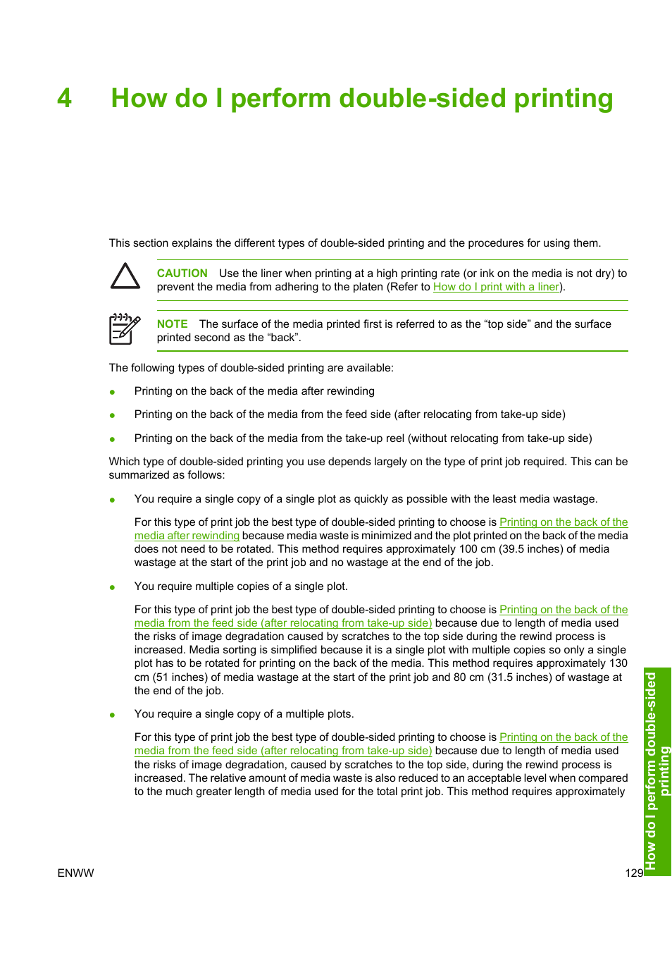 4how do i perform double-sided printing | HP 10000s User Manual | Page 139 / 330