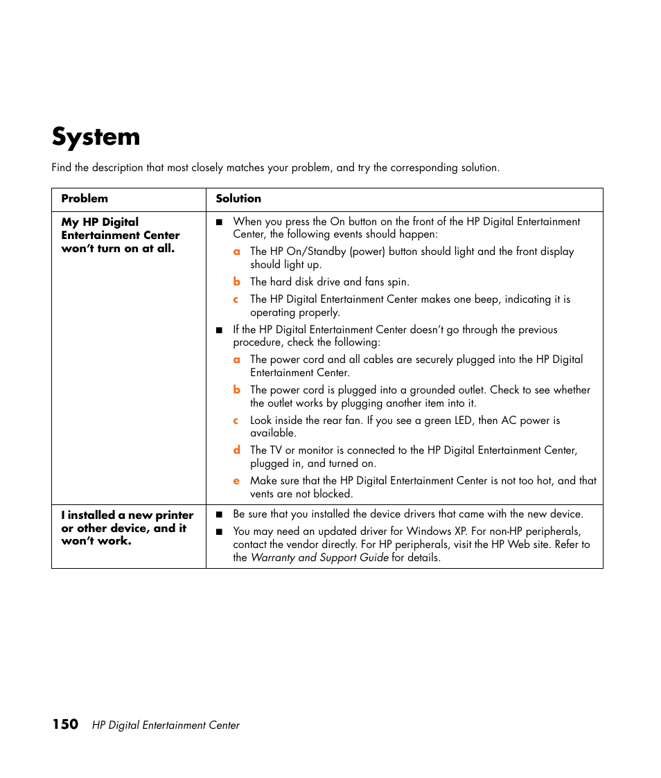 System | HP 2000491 User Manual | Page 156 / 180