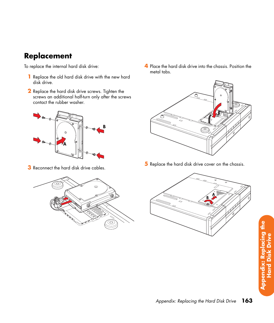 Replacement | HP 2000491 User Manual | Page 169 / 180