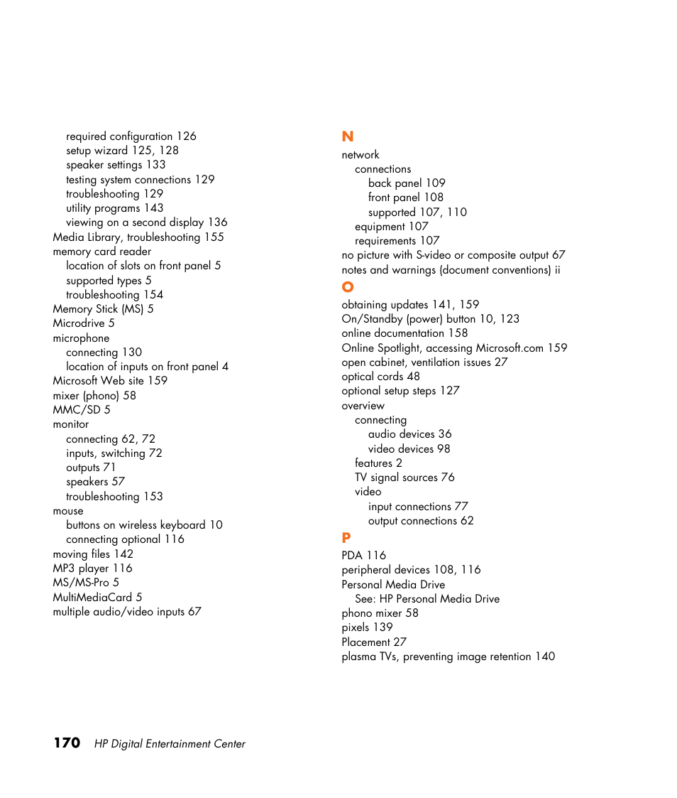 HP 2000491 User Manual | Page 176 / 180