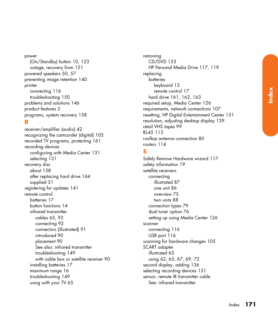 HP 2000491 User Manual | Page 177 / 180
