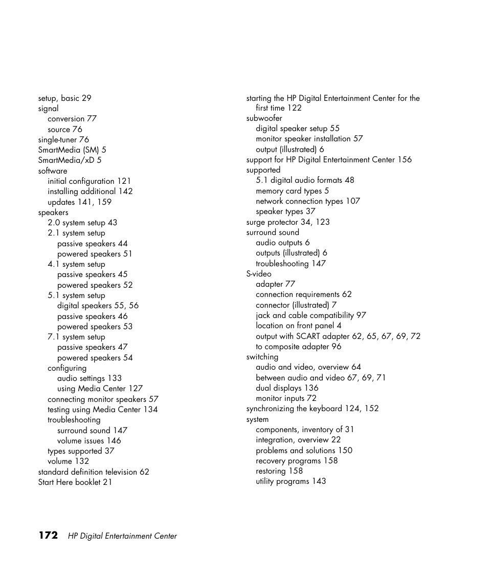 HP 2000491 User Manual | Page 178 / 180