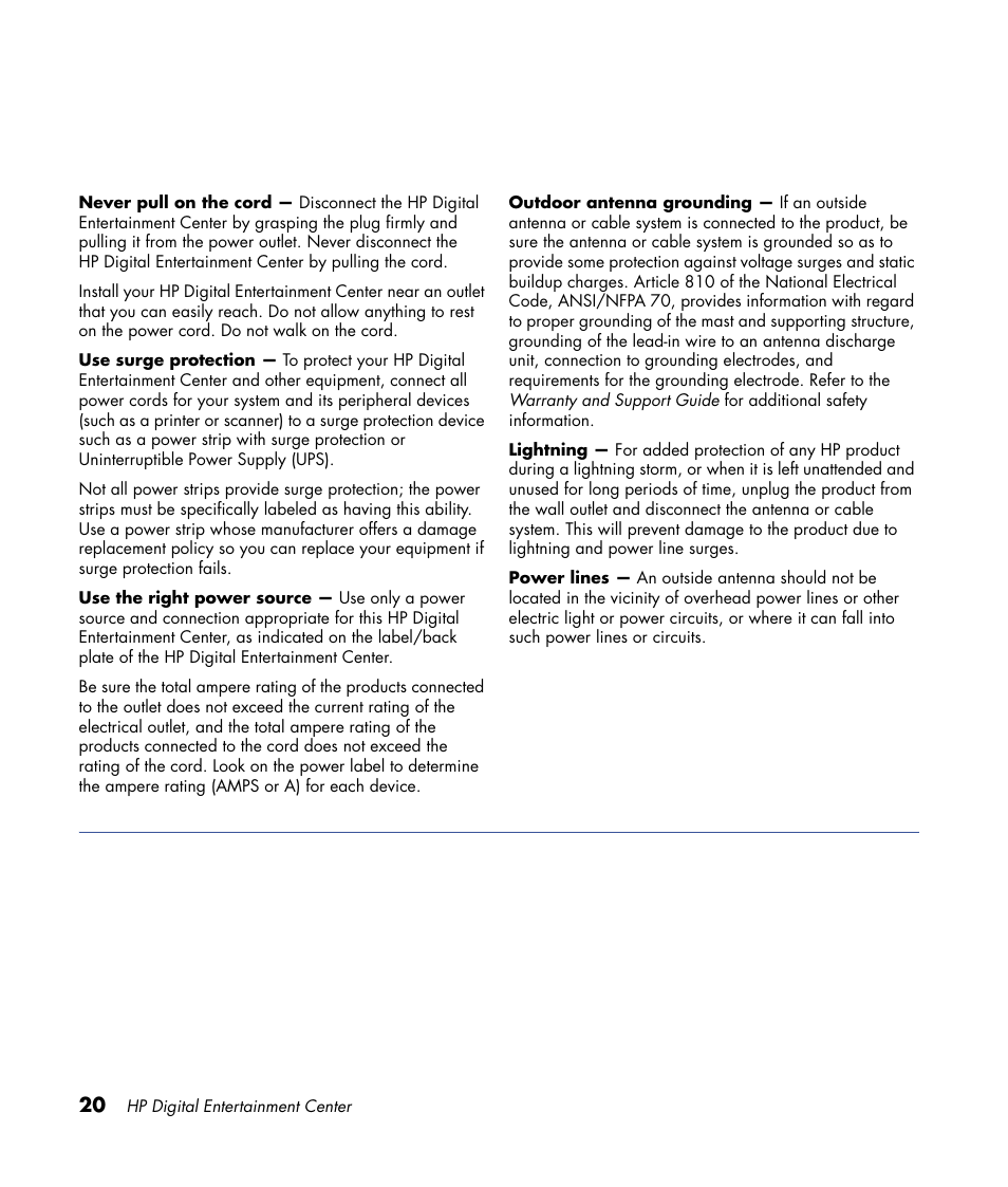 HP 2000491 User Manual | Page 26 / 180