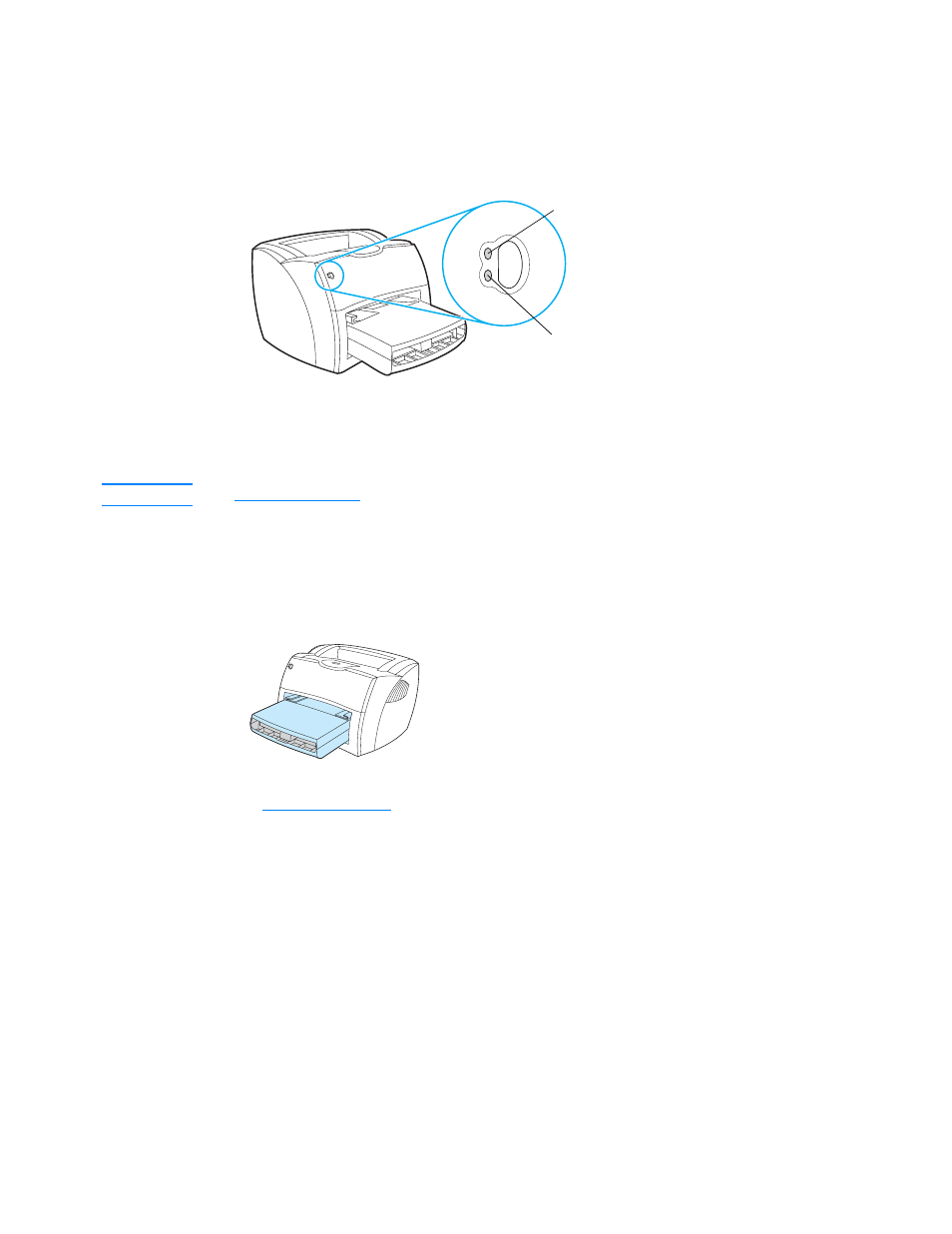 Status lights, Printer paper input tray, Status lights printer paper input tray | HP 1005 Series User Manual | Page 19 / 96