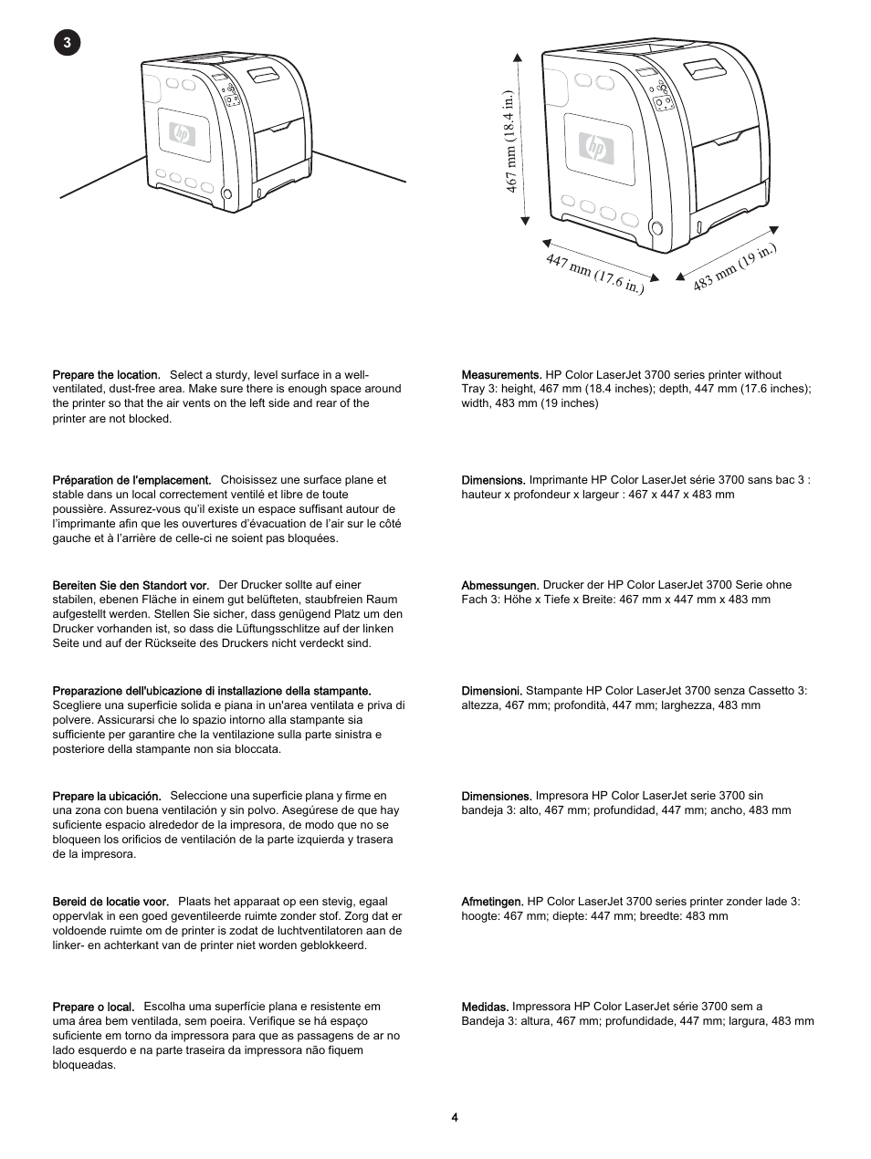 HP 3700 User Manual | Page 5 / 60
