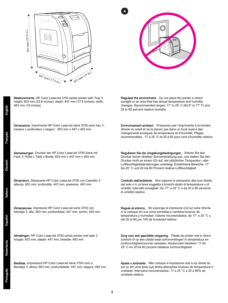 HP 3700 User Manual | Page 6 / 60