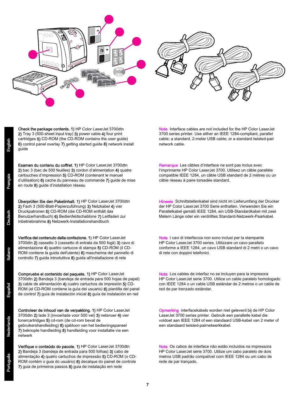 HP 3700 User Manual | Page 8 / 60