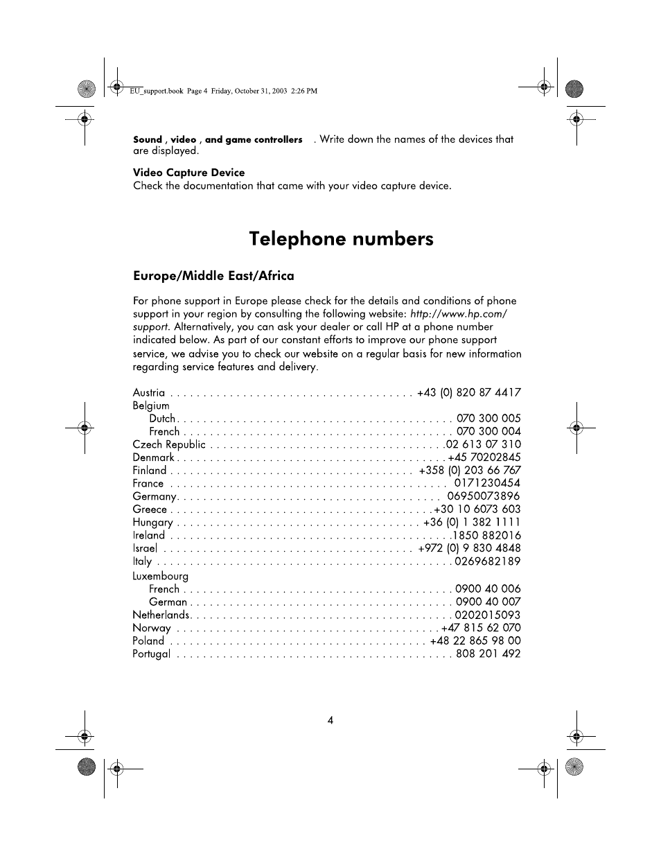 HP DVD Player User Manual | Page 6 / 9