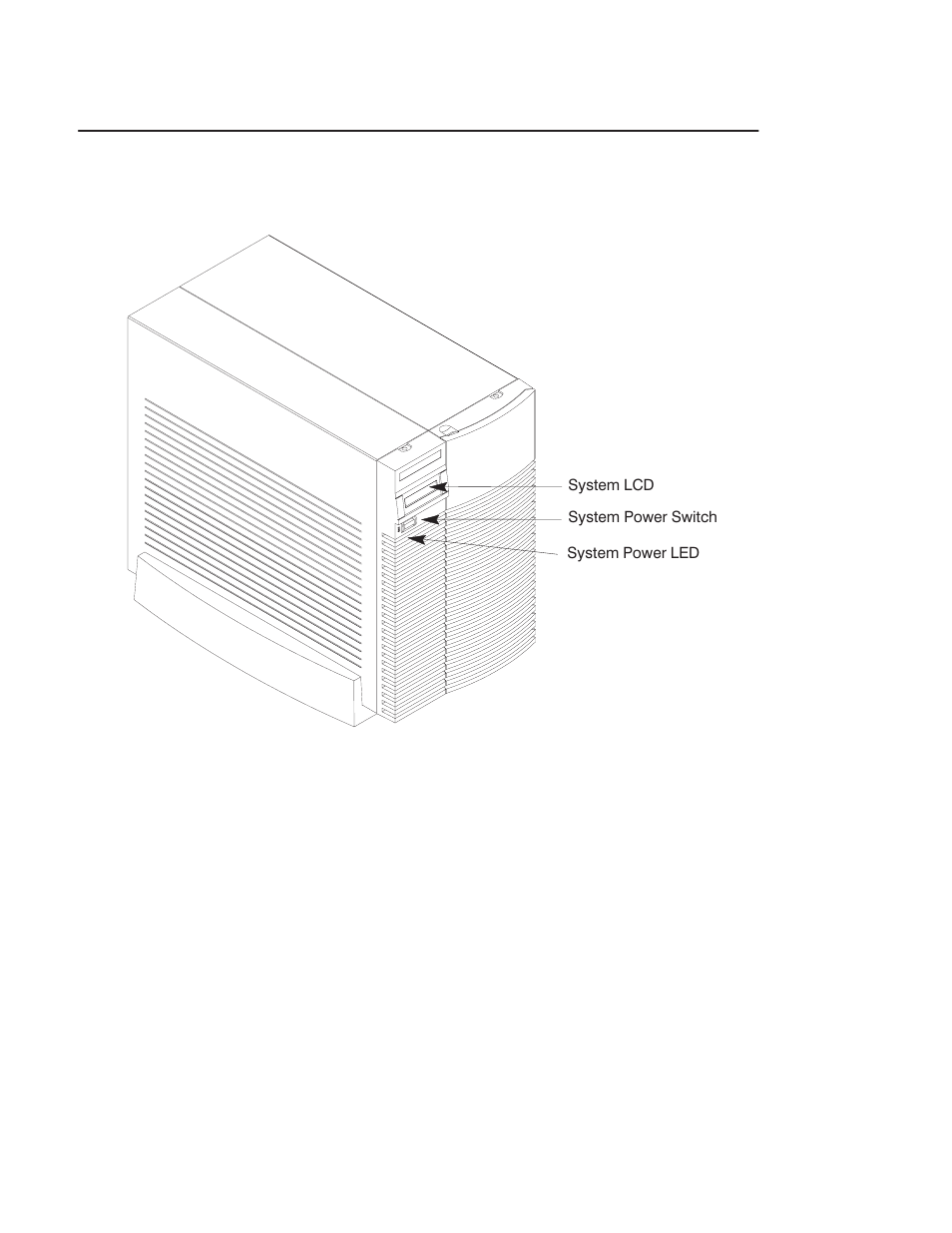 System unit front panel controls, led, and lcd | HP 2240 User Manual | Page 25 / 278