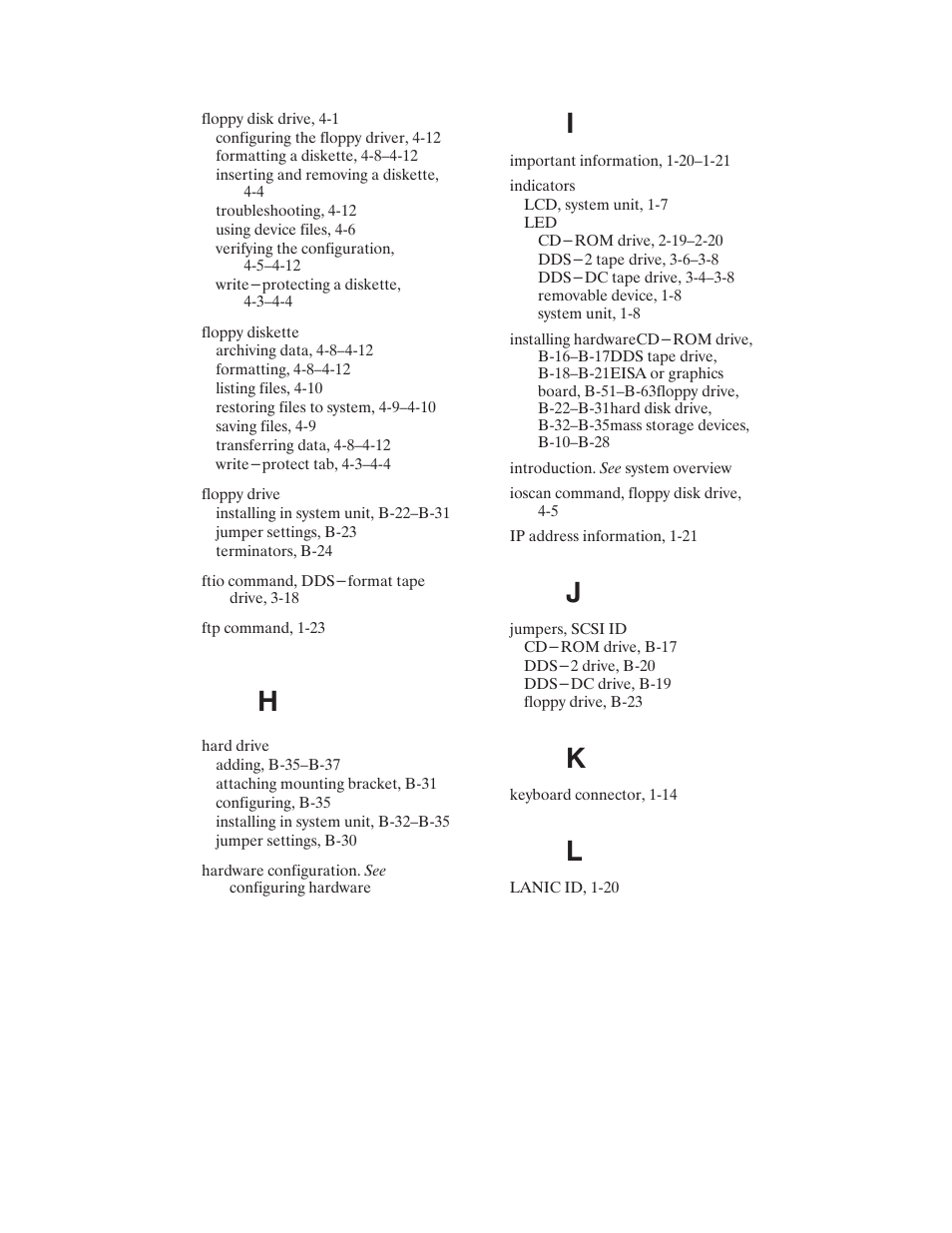 HP 2240 User Manual | Page 275 / 278