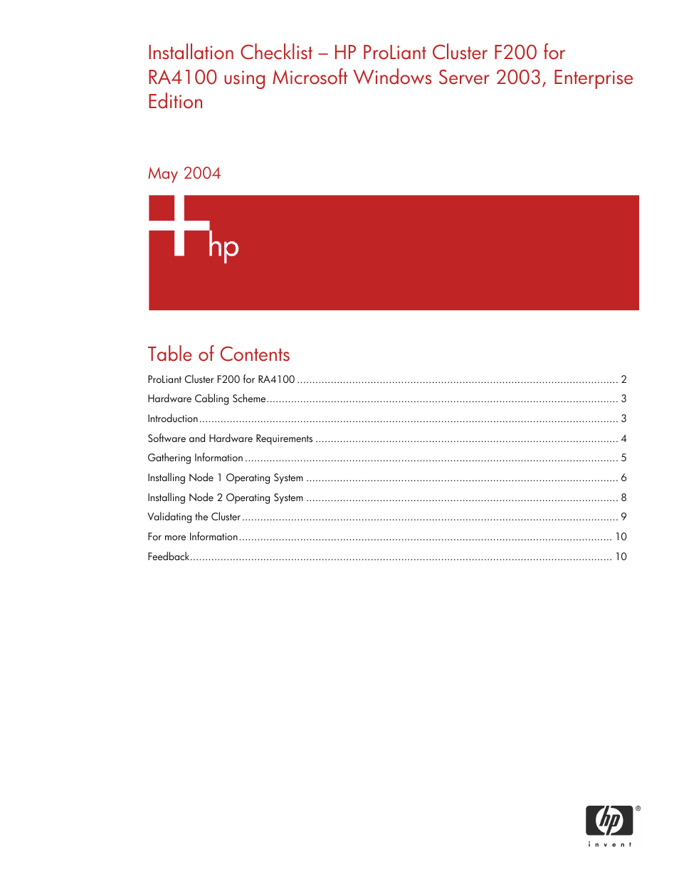 HP F200 User Manual | 10 pages