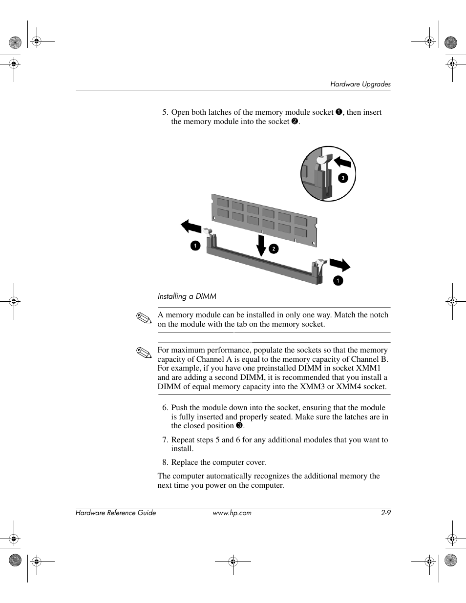 HP DC5100 User Manual | Page 19 / 58