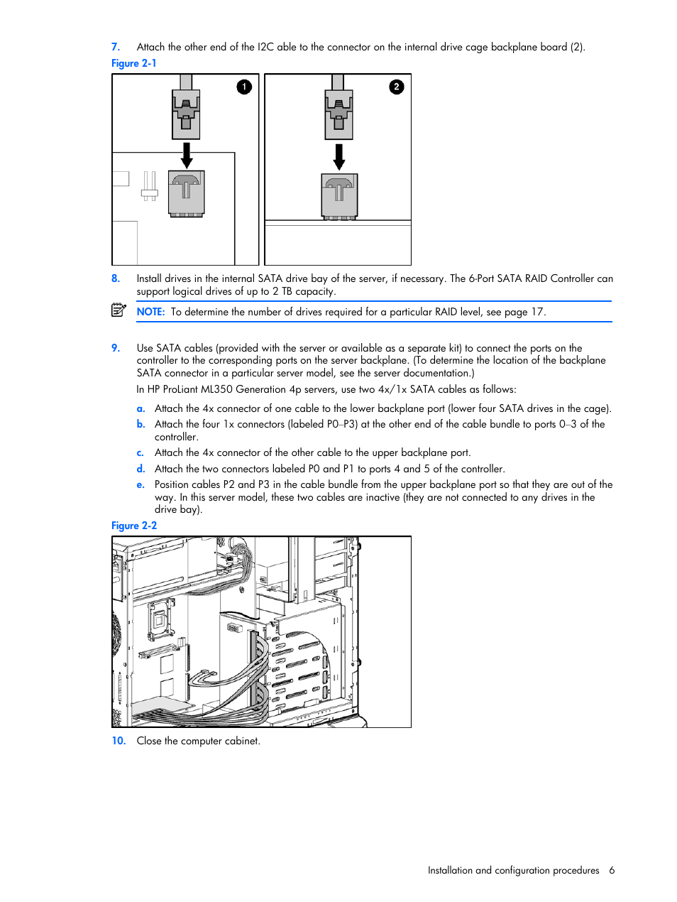 HP 6-Port SATA RAID User Manual | Page 6 / 25