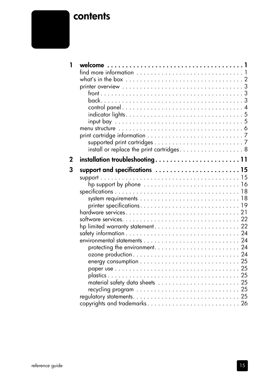 HP 7700 User Manual | Page 3 / 32