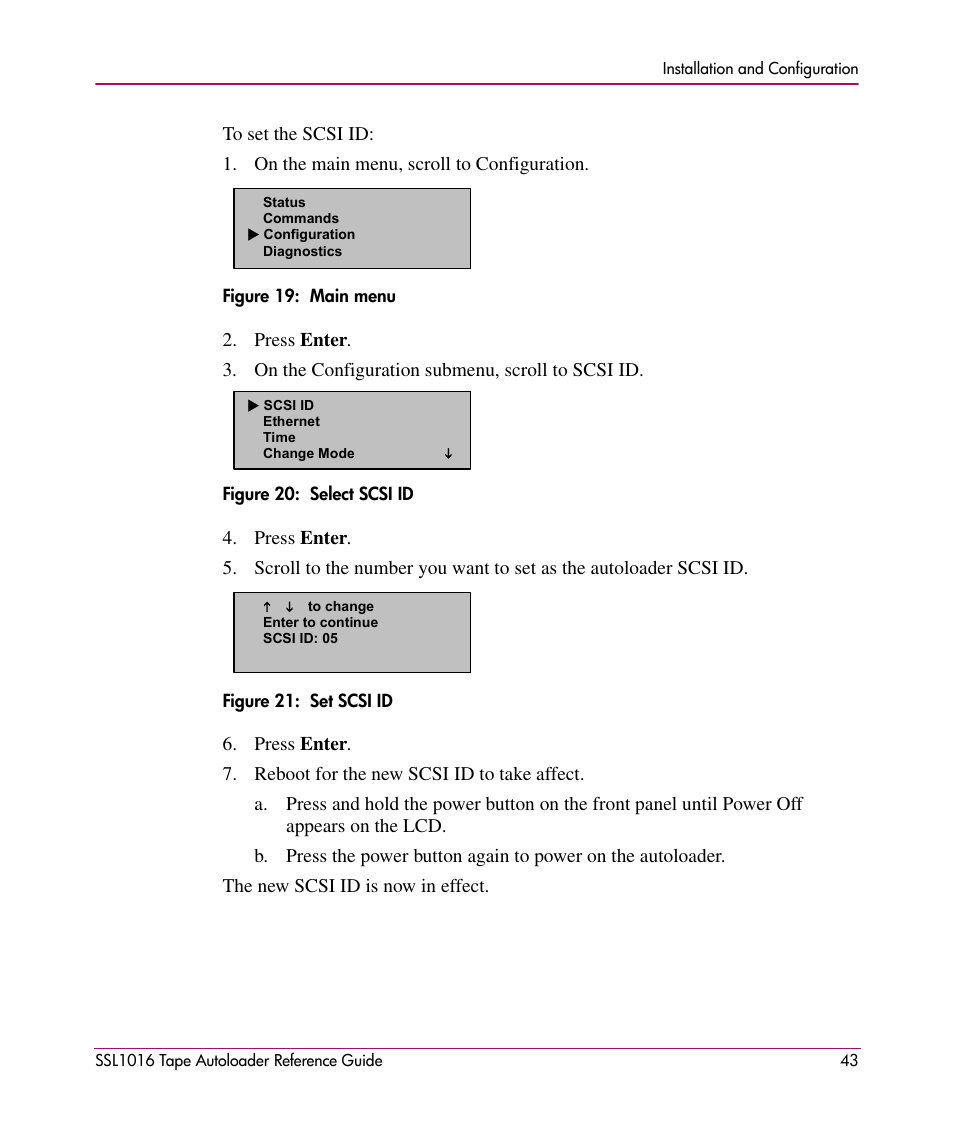 HP STORAGEWORKS SSL1016 User Manual | Page 43 / 160