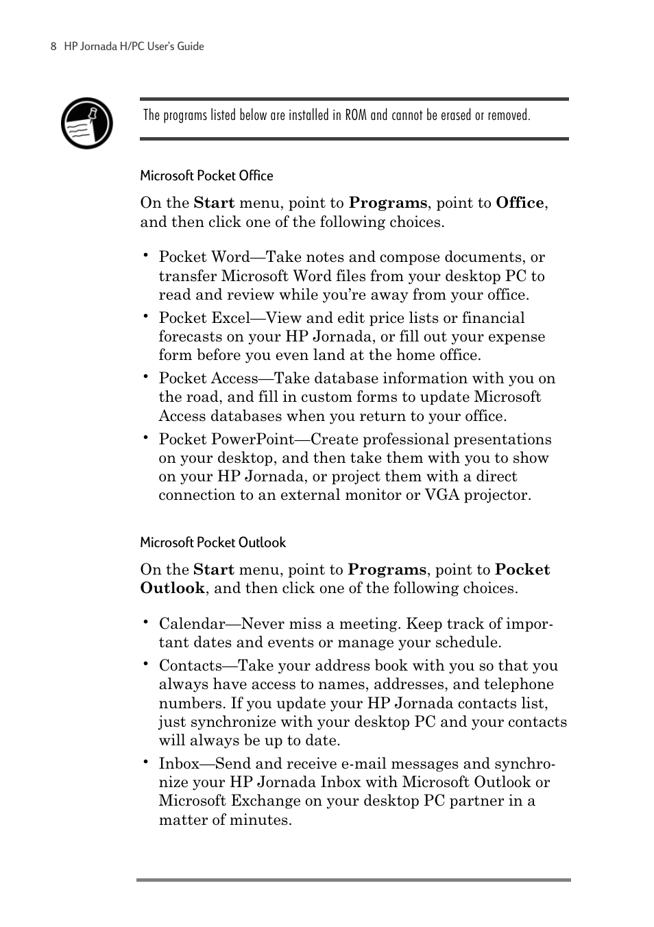 HP 820 User Manual | Page 12 / 186