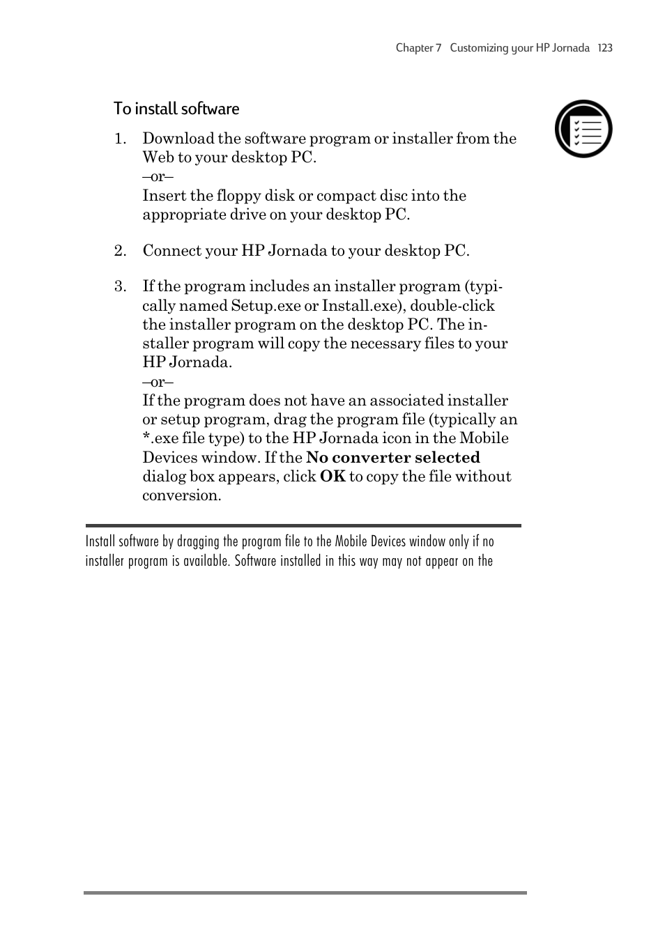 HP 820 User Manual | Page 127 / 186
