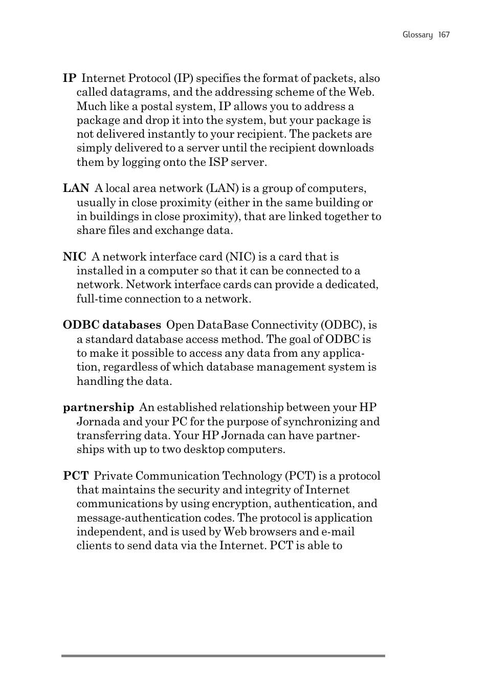 HP 820 User Manual | Page 171 / 186
