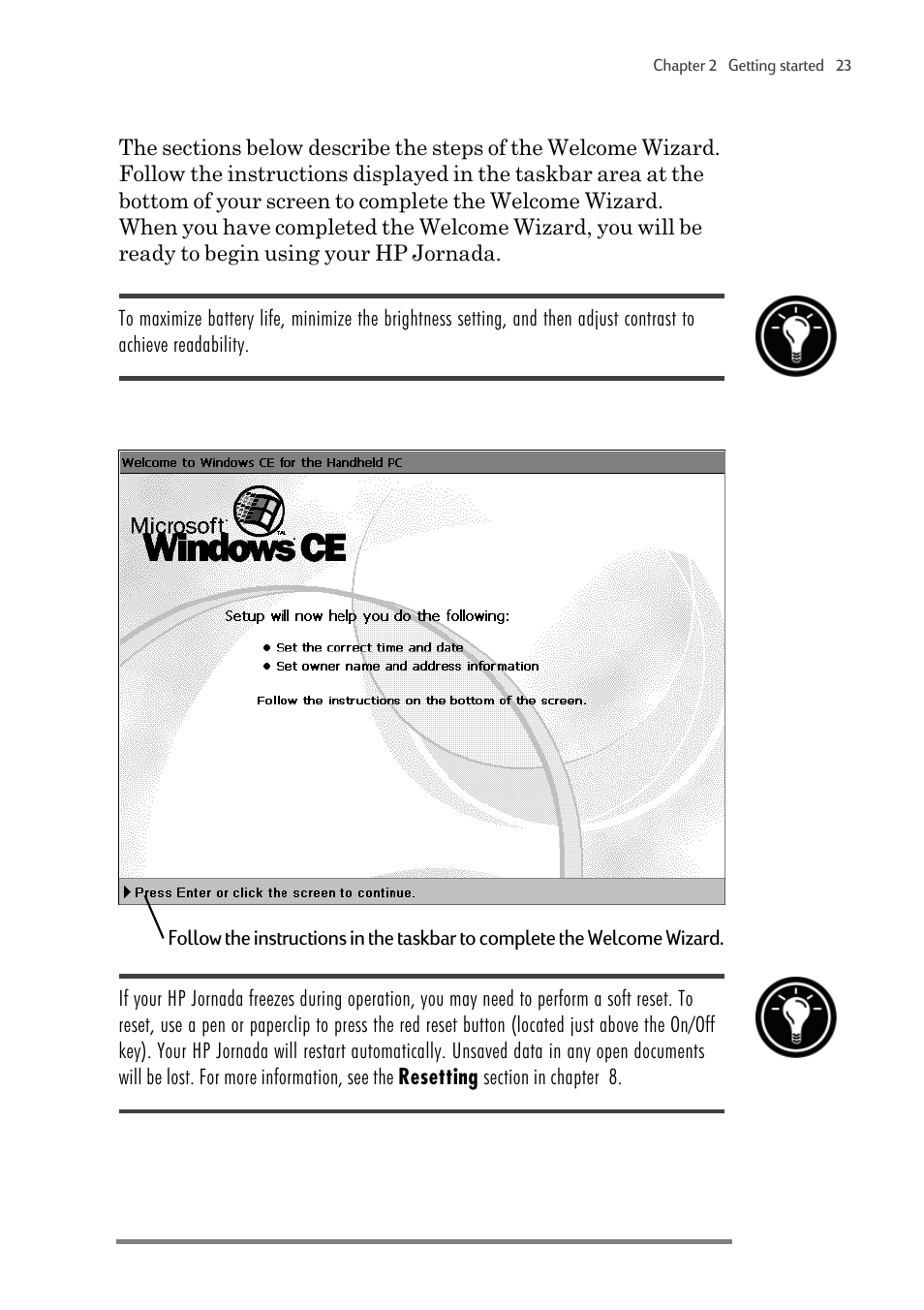 HP 820 User Manual | Page 27 / 186