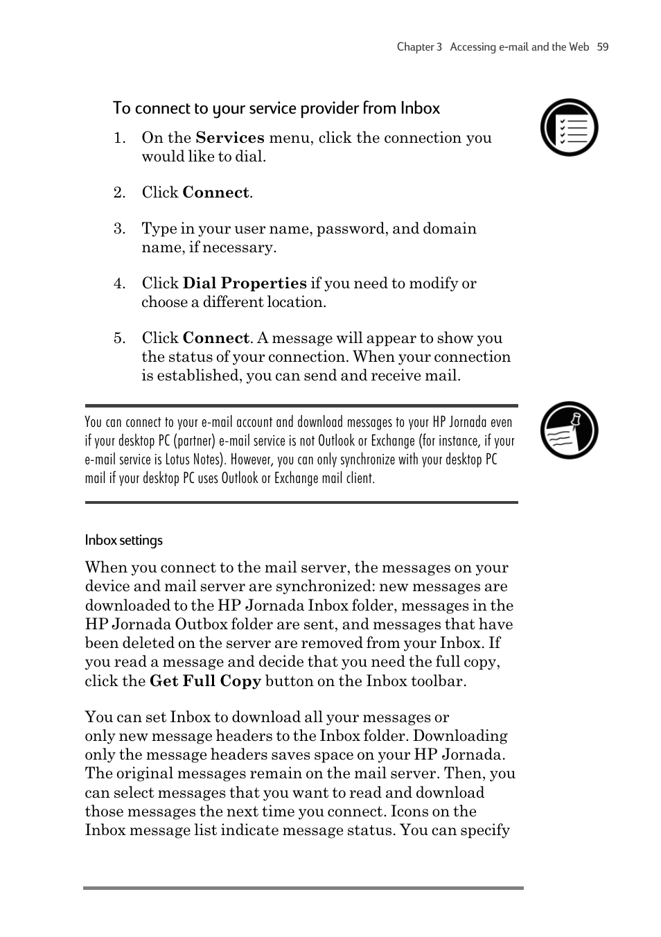 HP 820 User Manual | Page 63 / 186
