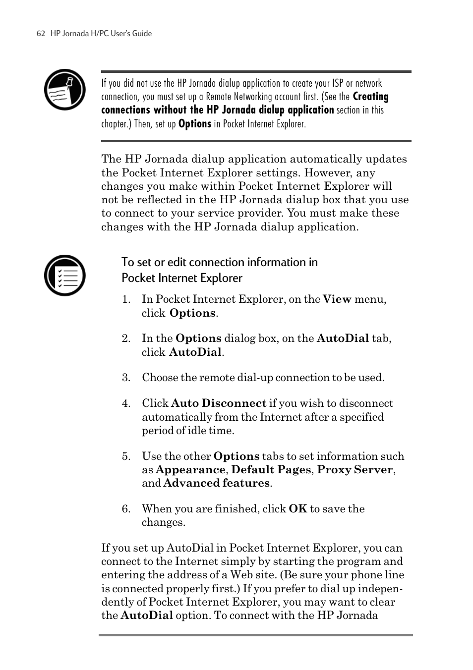 HP 820 User Manual | Page 66 / 186