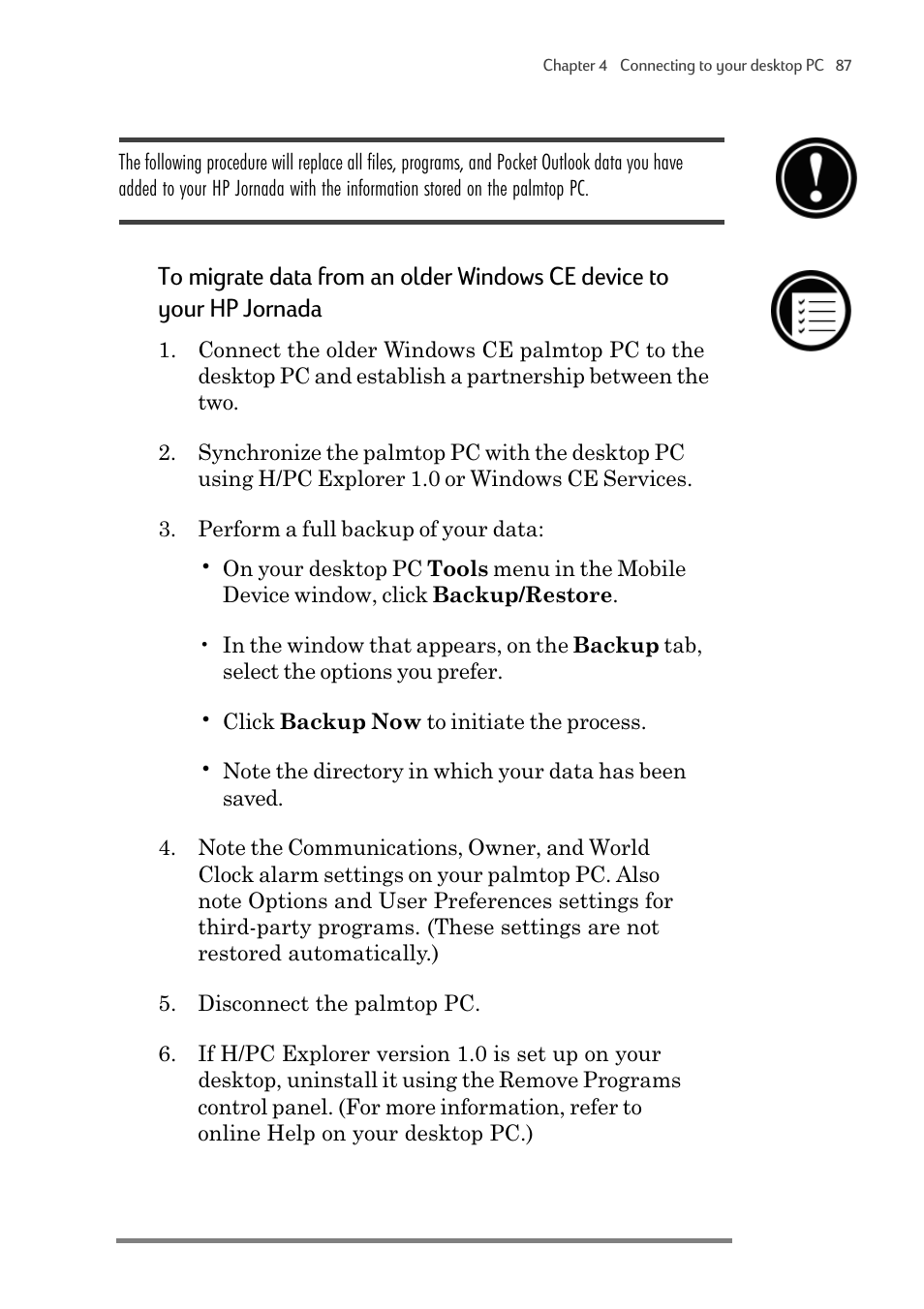 HP 820 User Manual | Page 91 / 186