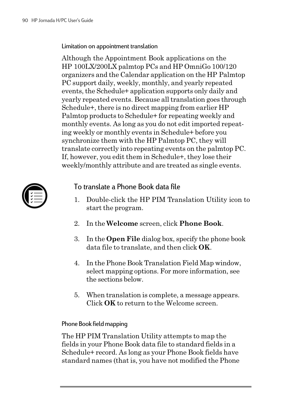 HP 820 User Manual | Page 94 / 186