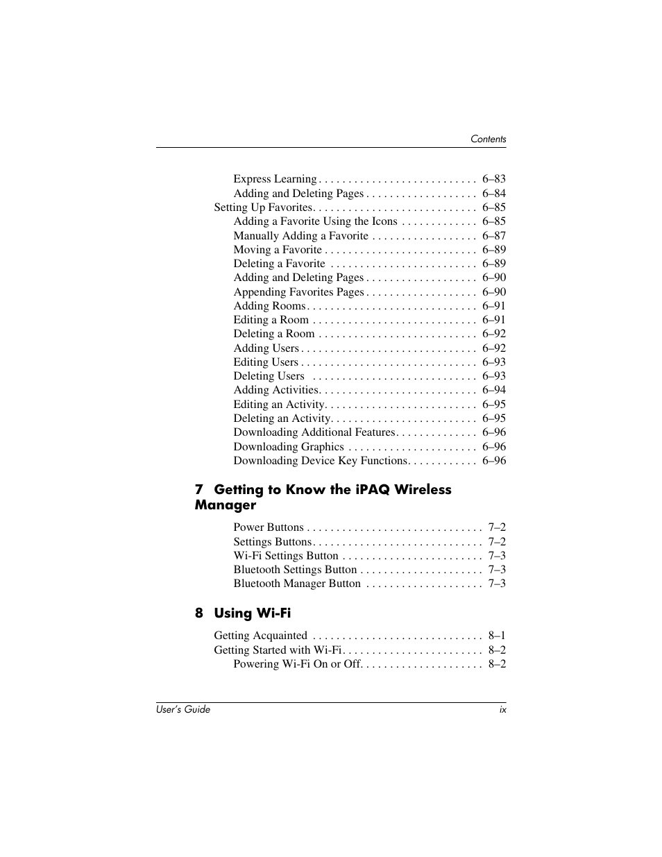 HP rx3000 Series User Manual | Page 9 / 301