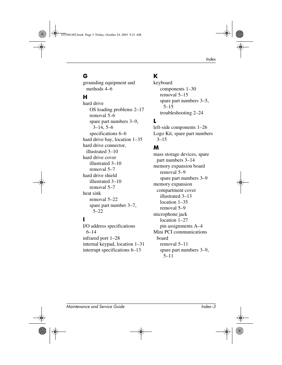 HP zt3000 User Manual | Page 183 / 186