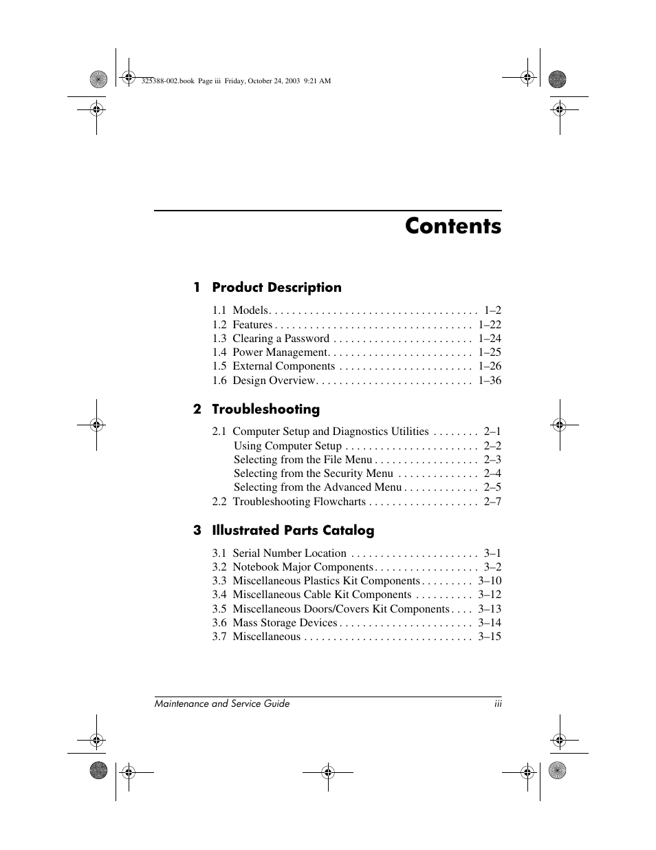 HP zt3000 User Manual | Page 3 / 186