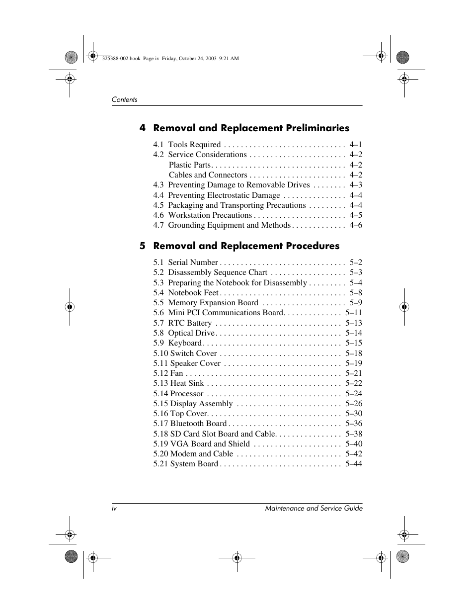 HP zt3000 User Manual | Page 4 / 186