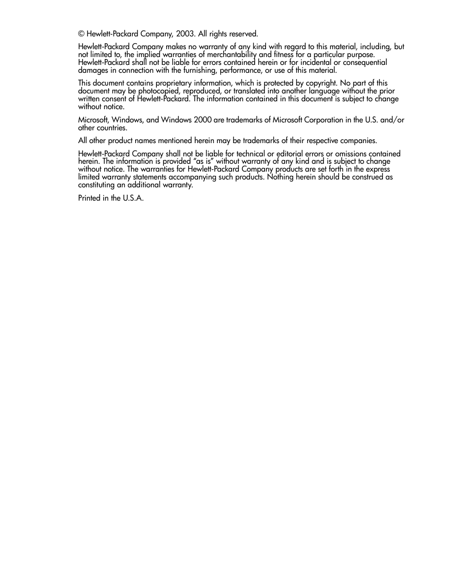 HP 958-000290-000 User Manual | Page 2 / 144