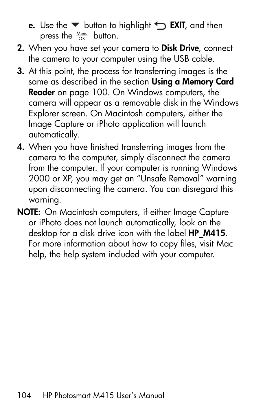 HP M415 User Manual | Page 104 / 178