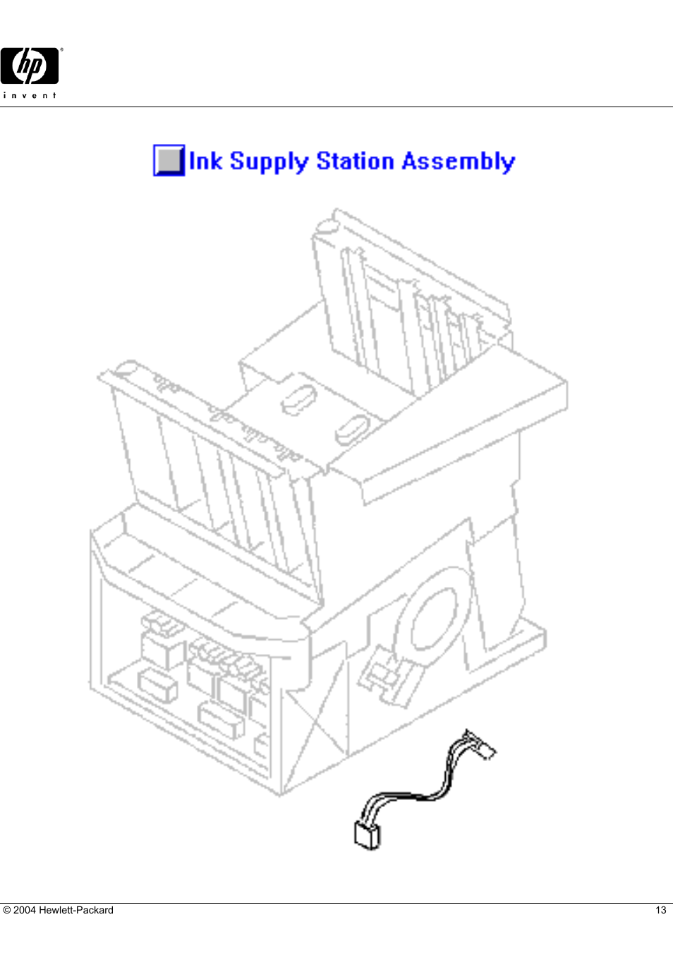 Deskjet 2000cse, Hp parts reference guide | HP 2000CSE User Manual | Page 13 / 21