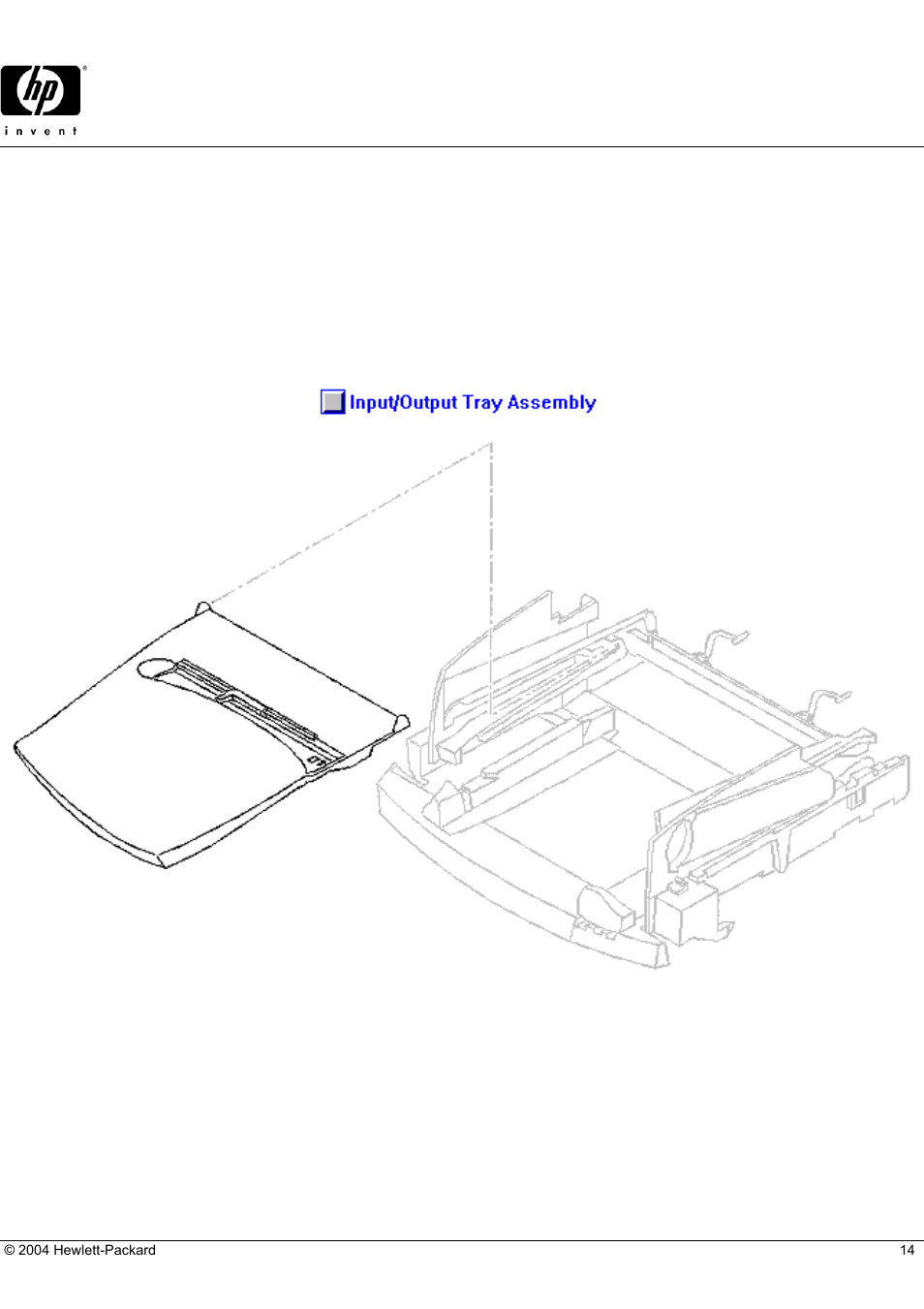 Deskjet 2000cse, Hp parts reference guide | HP 2000CSE User Manual | Page 14 / 21