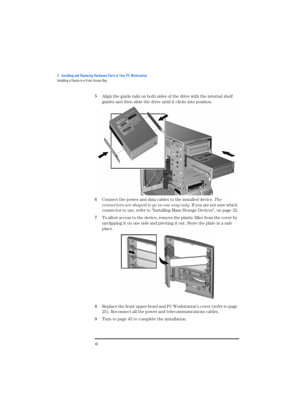 HP KAYAK XM600 User Manual | Page 40 / 70
